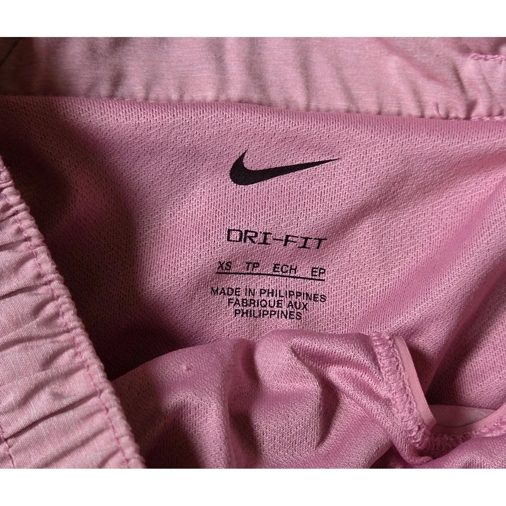 Nike Dri-Fit Lined Athletic Shorts Women's Size XS Pink